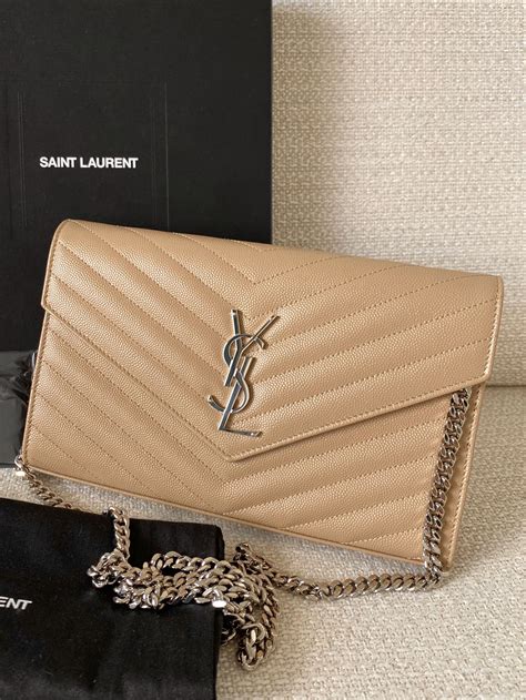 ysl dark natural bag